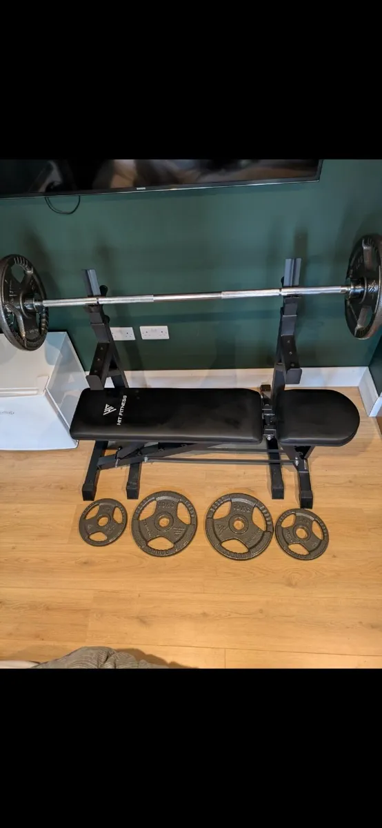 New weights and bench never used - Image 1