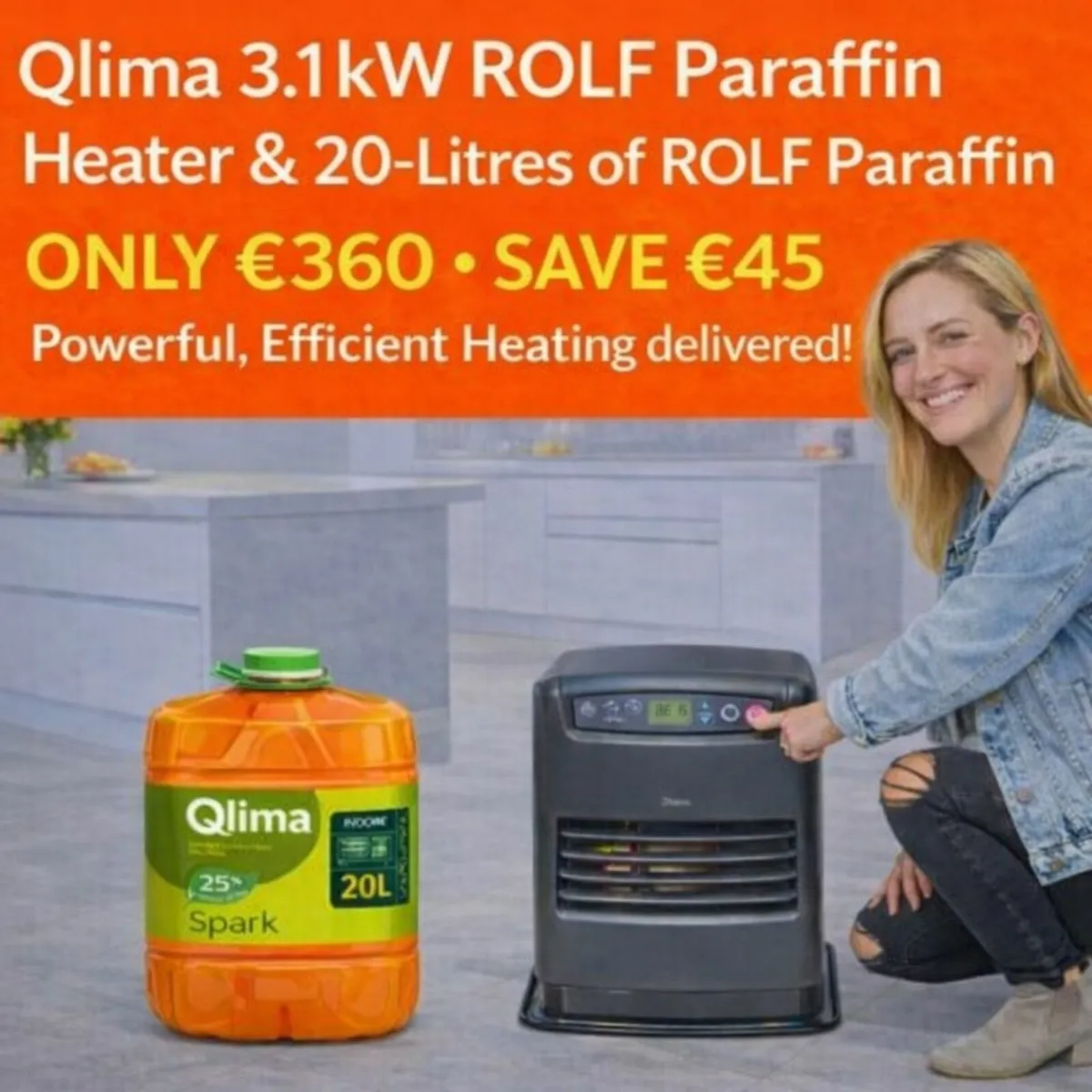 🔥 FOUR × 20 Litre ROLF Paraffin Drums – €200 Deli - Image 2