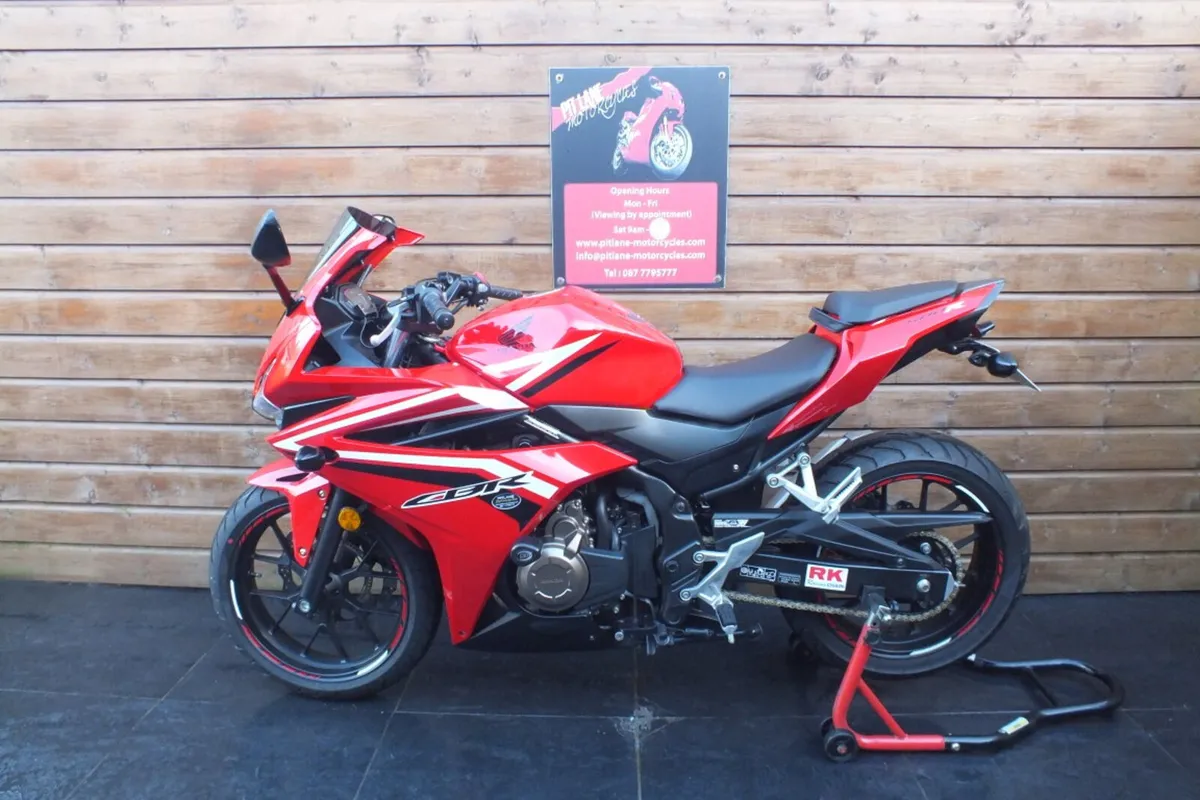 2017 Honda CBR500R (Low Miles & MINT.) - Image 3