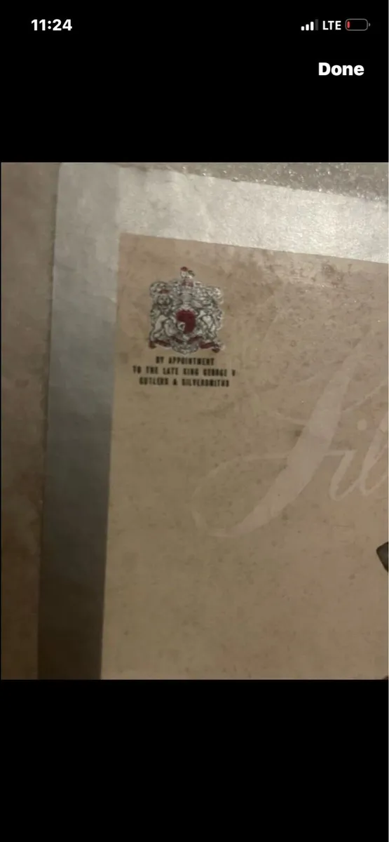 Antique viners coffee spoons - Image 4