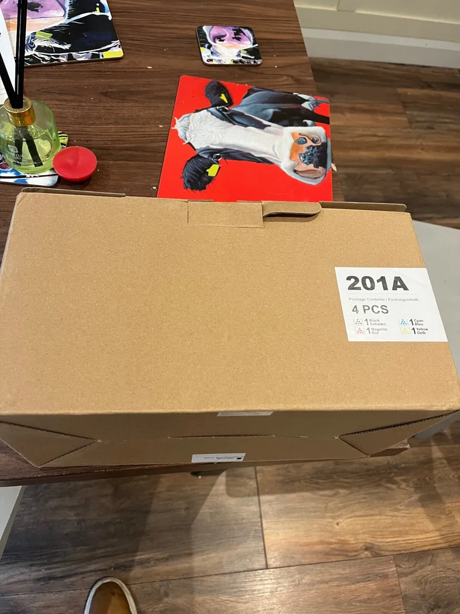 Set of HP 201A Colour Ink Toners - Image 3