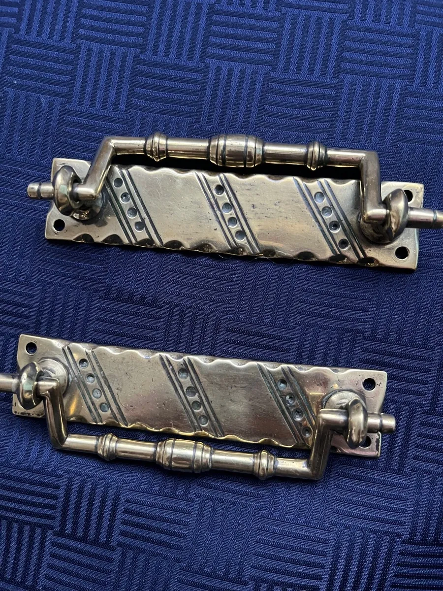 Vintage Brass Handles - Image 2