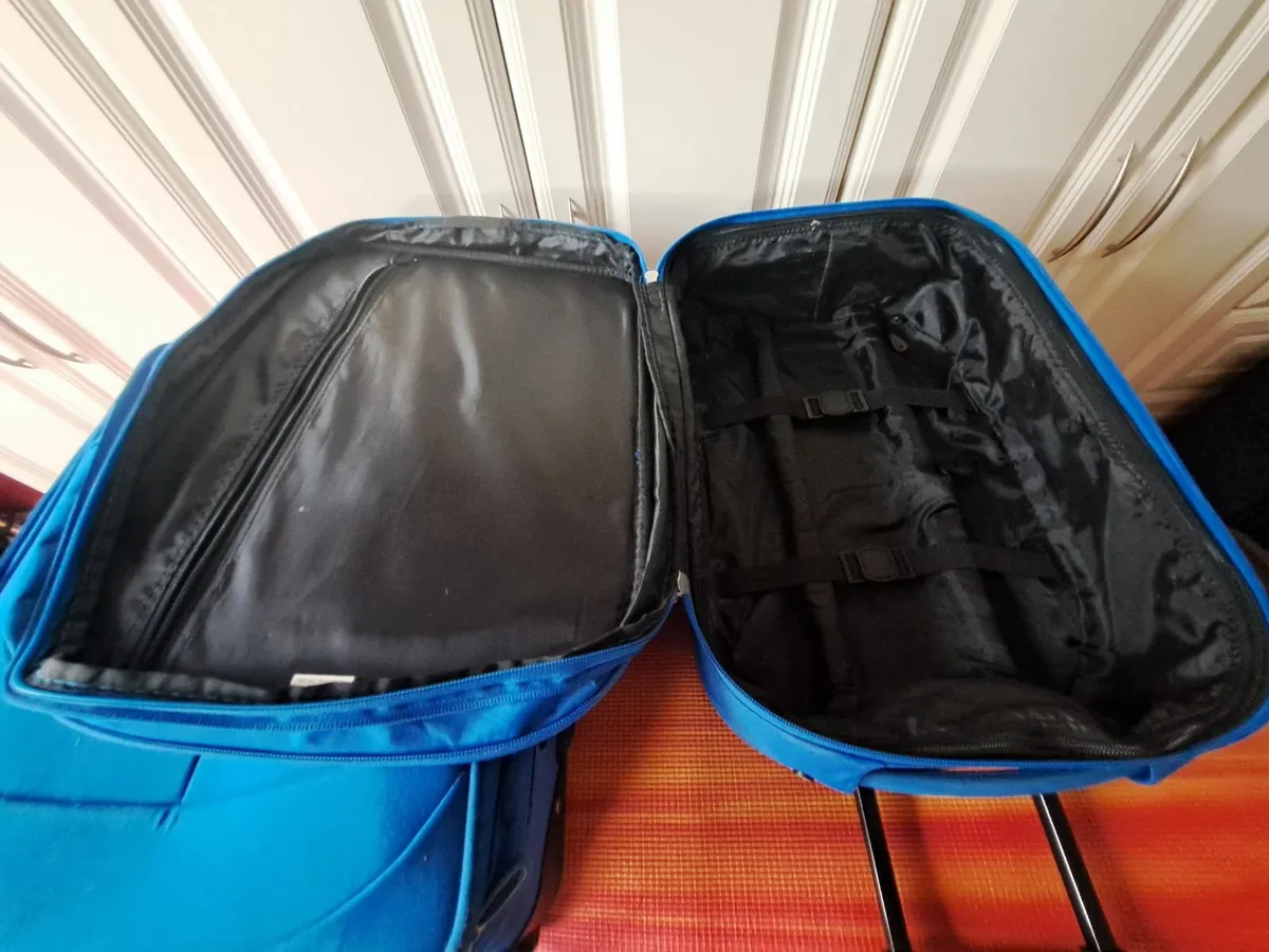 SUITCASES  BLUE MATCHING PAIR - Image 3