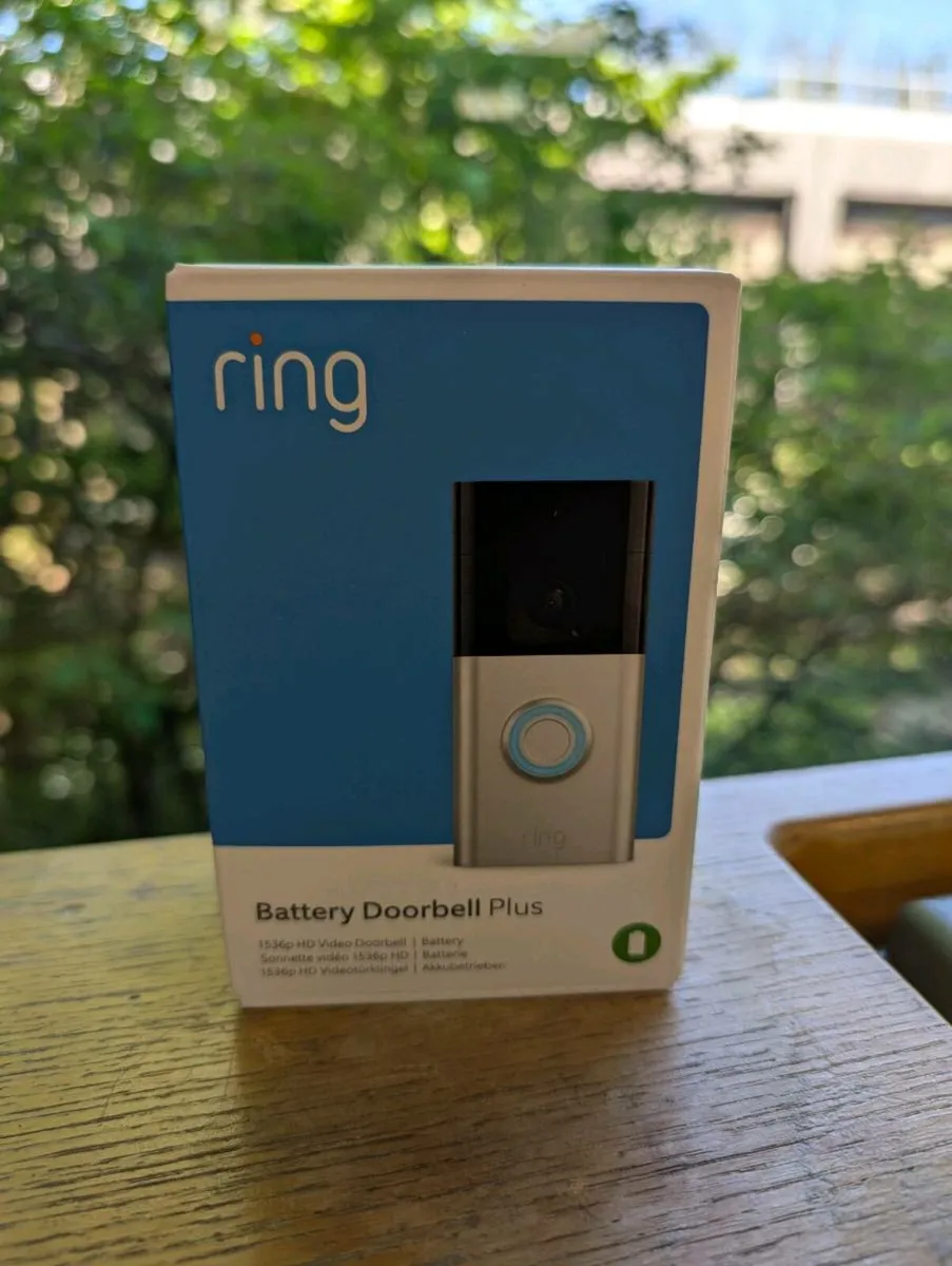 Ring Video Doorbell Plus - Brand New - Image 1