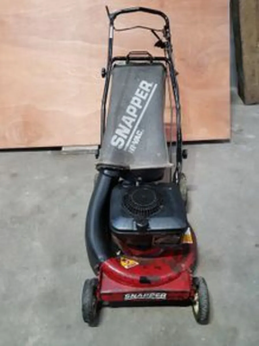 Lawnmower Self Propelled 6 Speed Hi Vac - Image 1