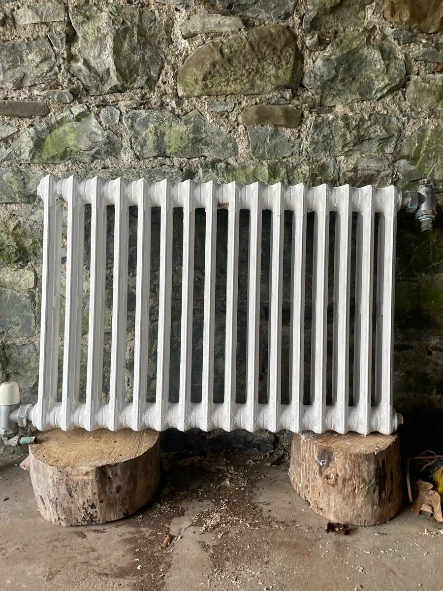 Vintage Cast Iron Radiator - Image 1