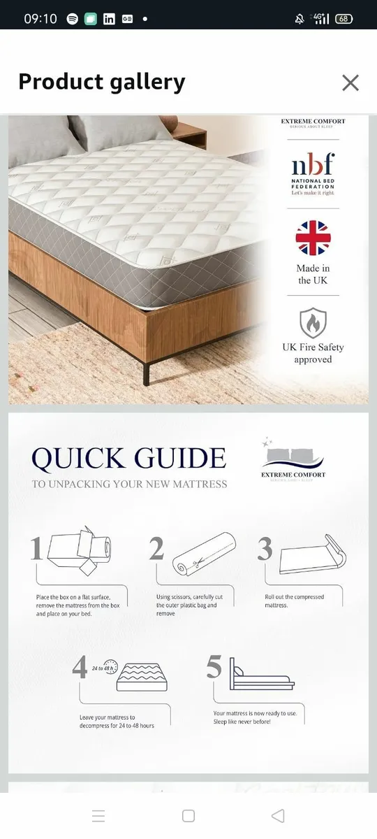 Mattress - New in box - Image 2