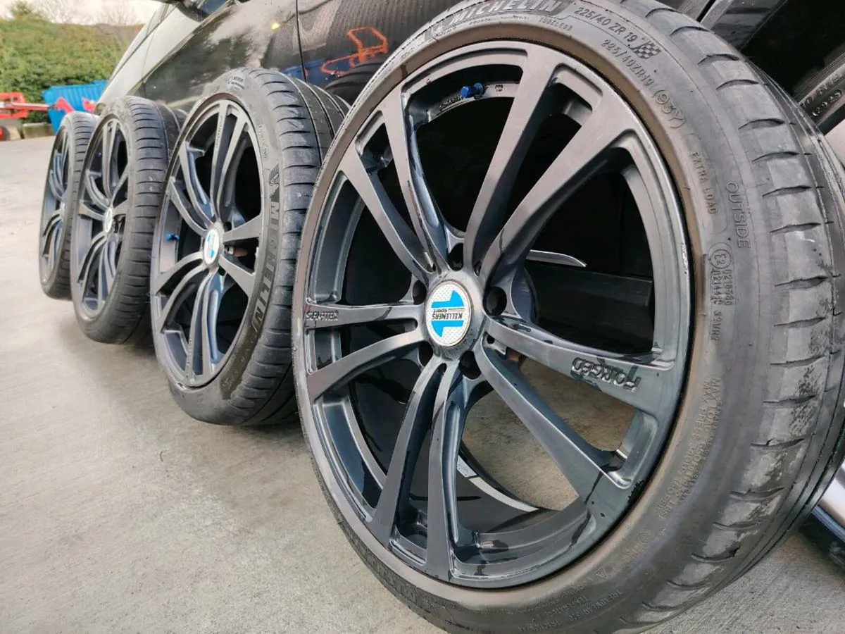 19" black Kelleners alloys for BMW 3 series - Image 1