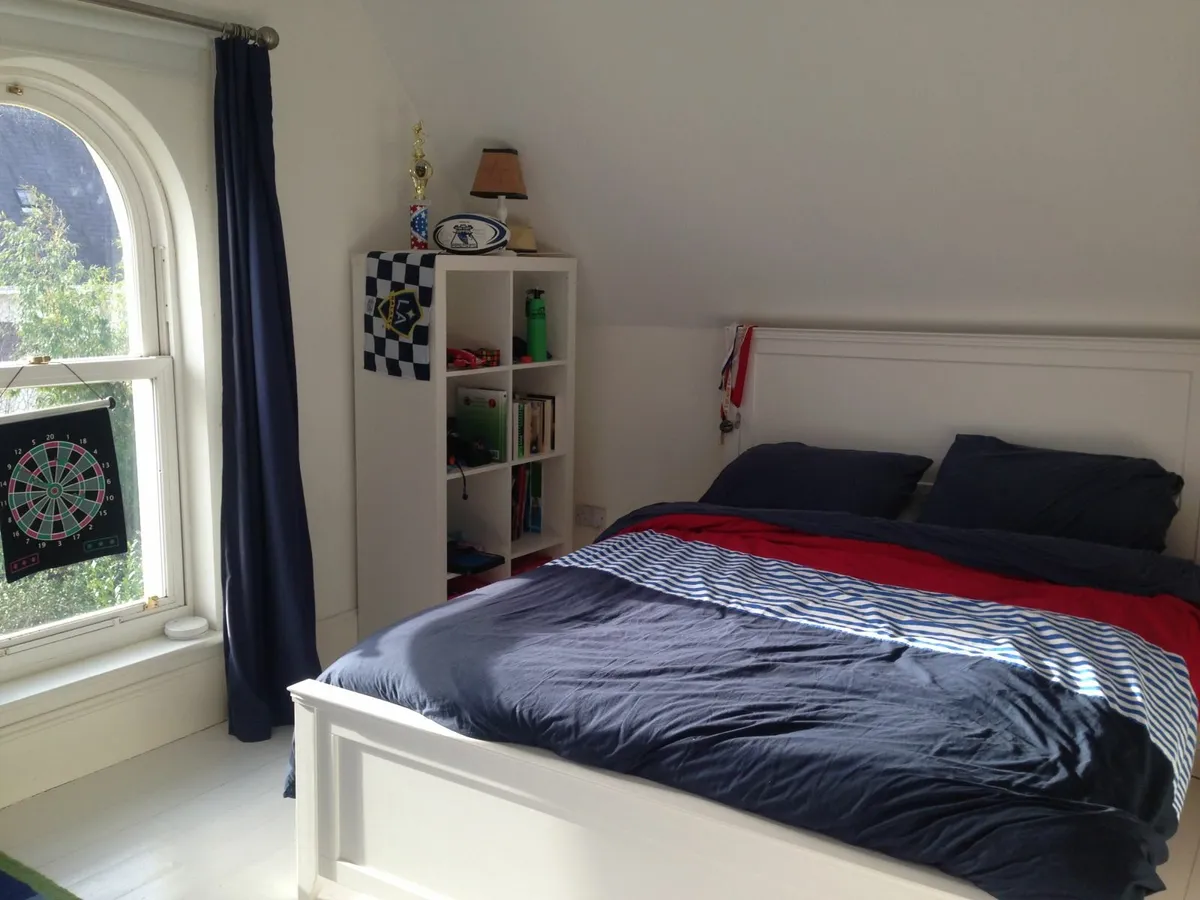 King Bed and mattress - Image 2