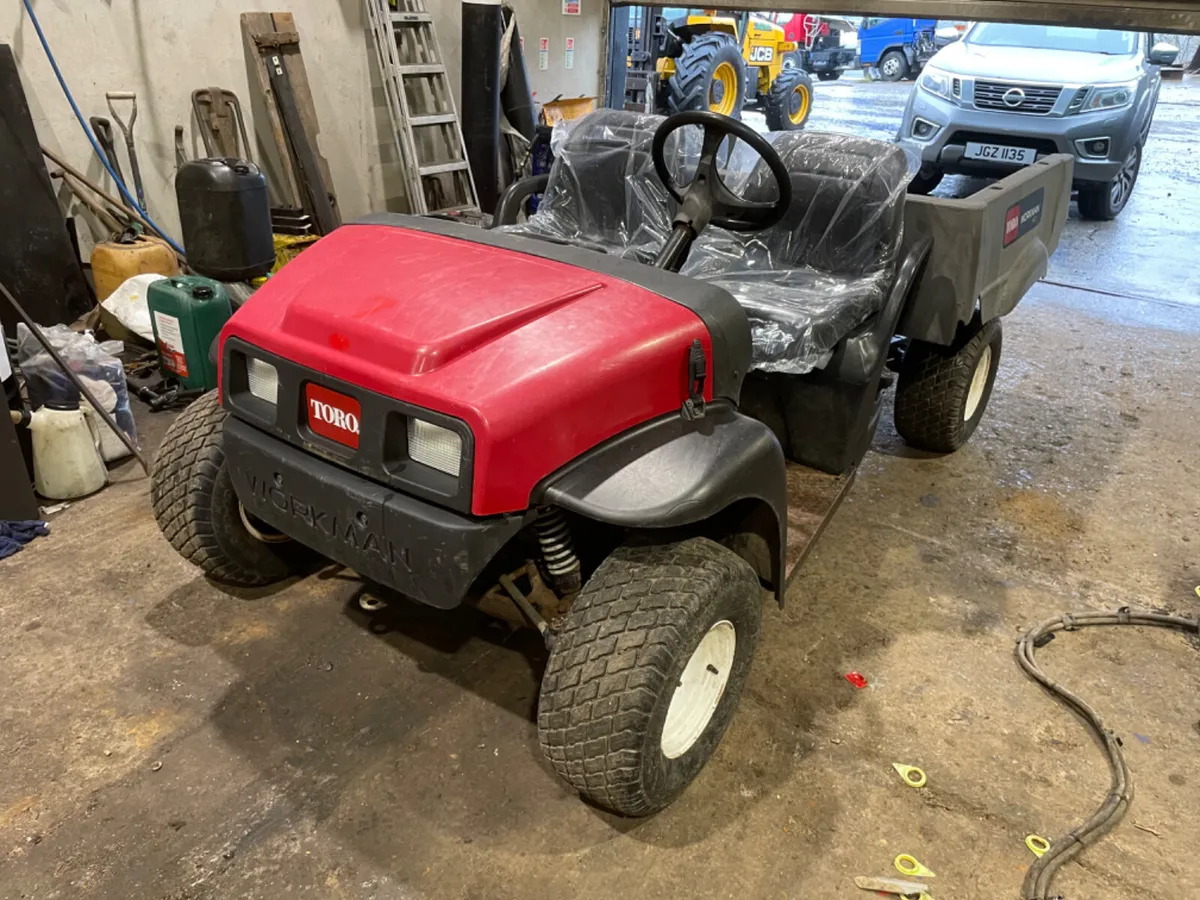 Toro workman utility vehicle - Image 1
