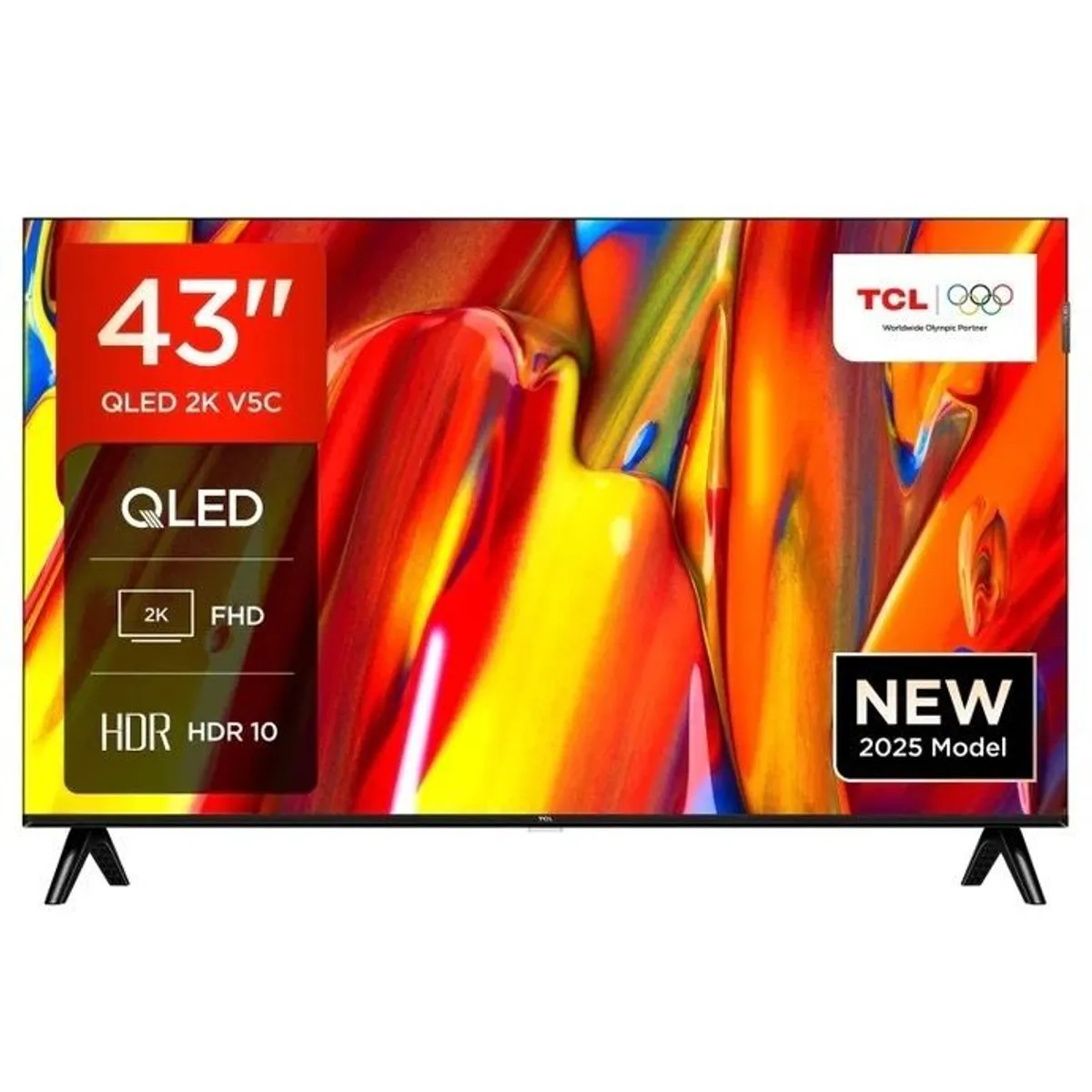 Tcl 43" Qled Full Hd Android Smart Tv | 43v5c - Image 1