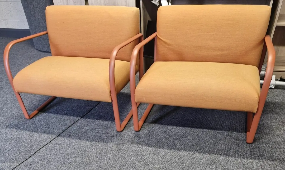 Arper Acros chairs x 2 - Image 2