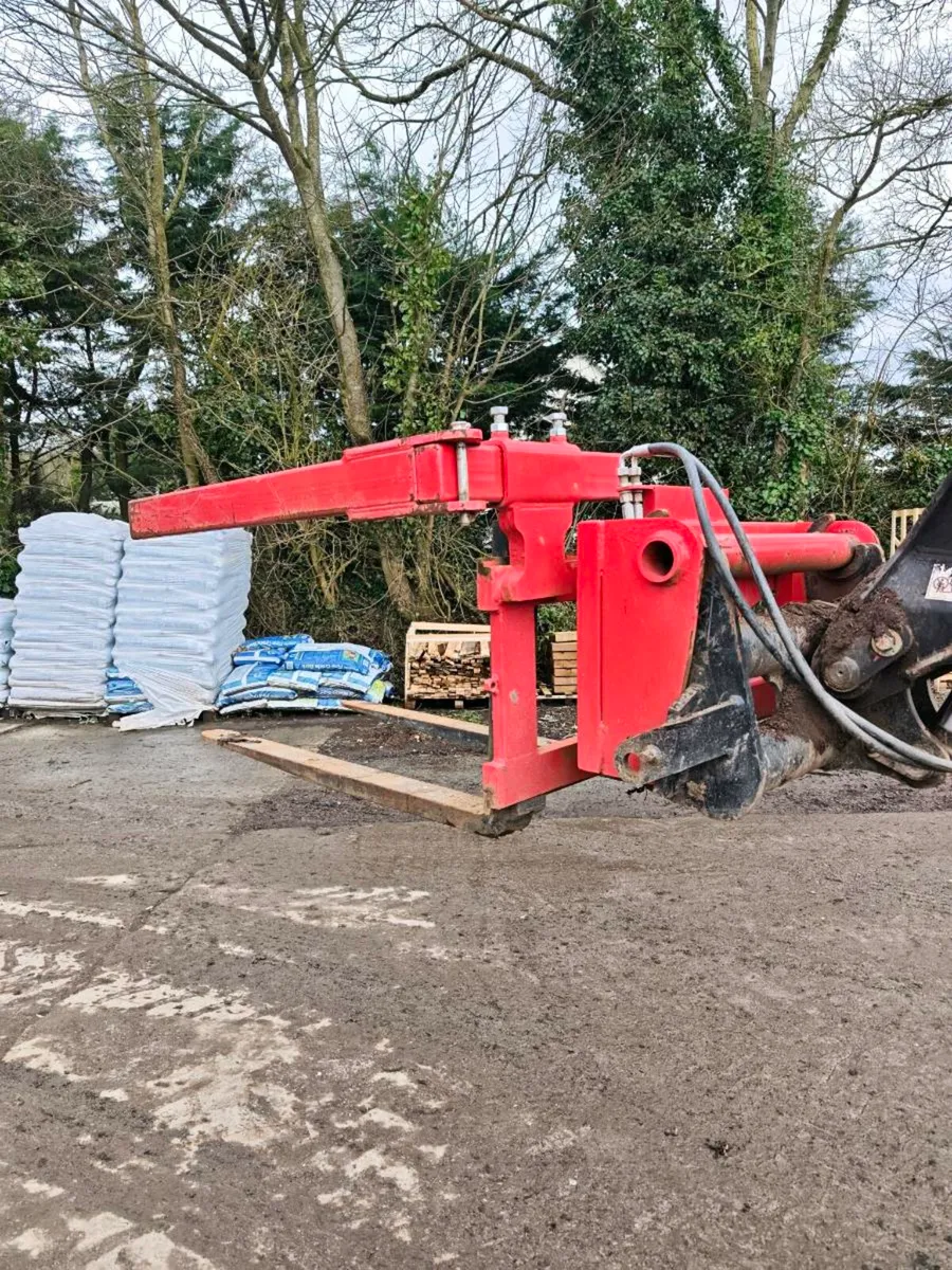 Box rotator, forklift rotator, box topper, manitou - Image 1