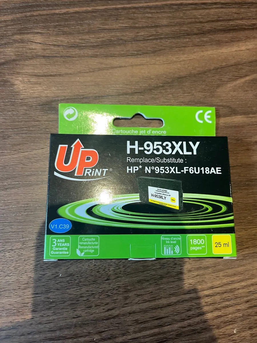 Compatible HP 953XL Yellow ink Cartridge - Image 1