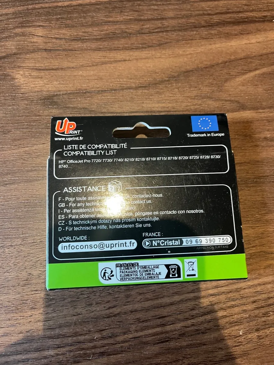 Compatible HP 953XL Yellow ink Cartridge - Image 2