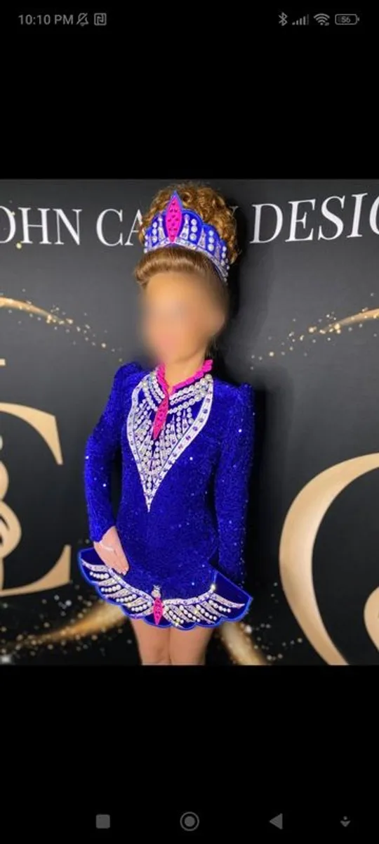 John Carey Irish Dance Dress - Image 1