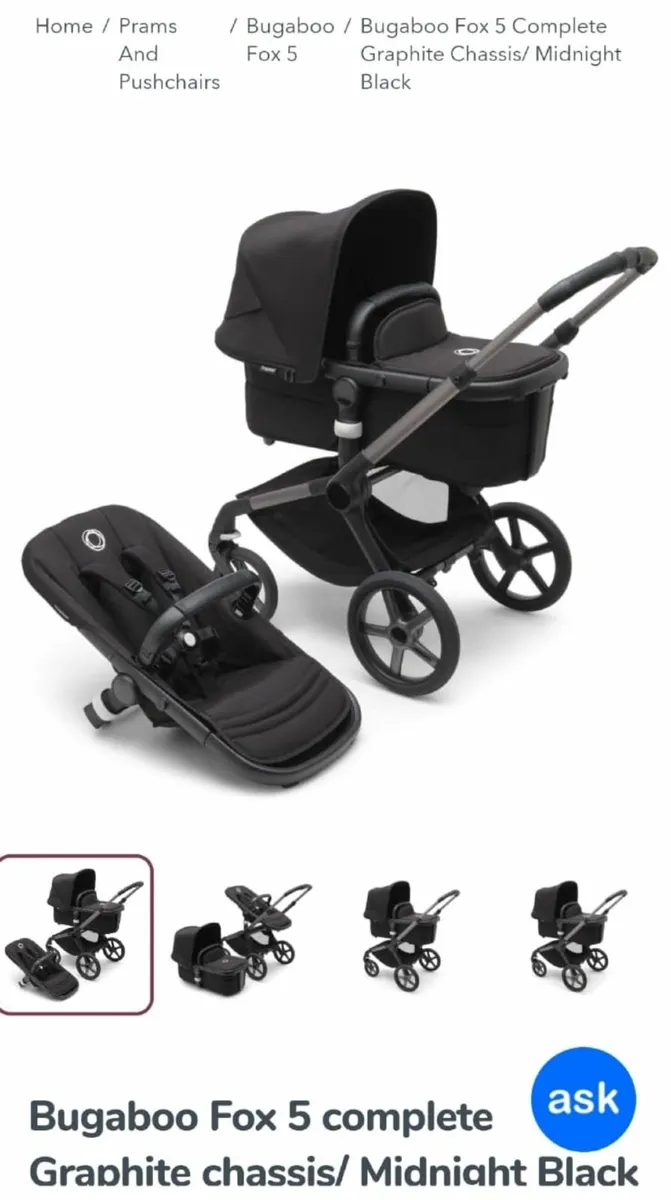 Bugaboo Pram - Image 4