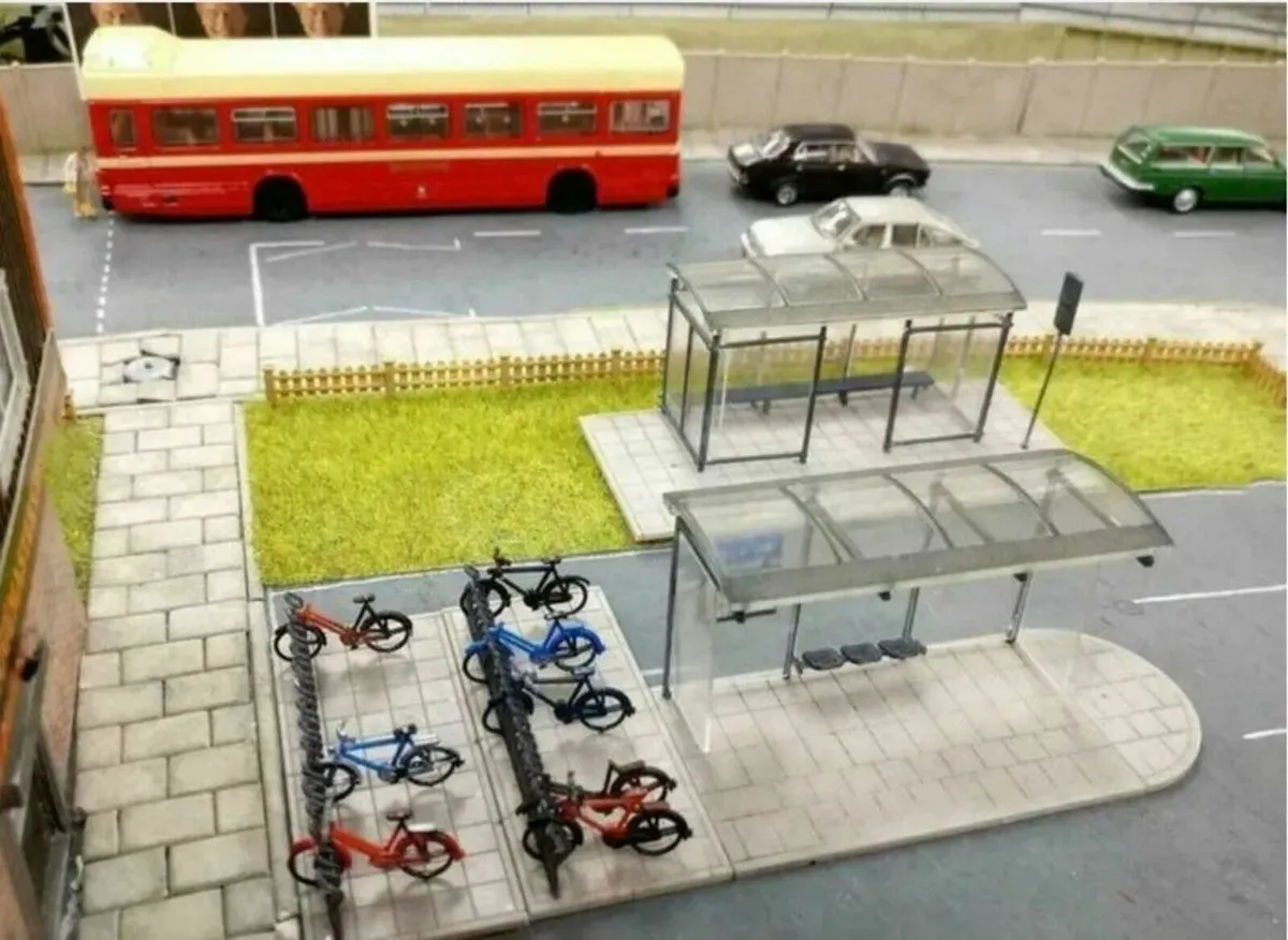 Bus Shelters and Bicycle Stands,Free Post - Image 2