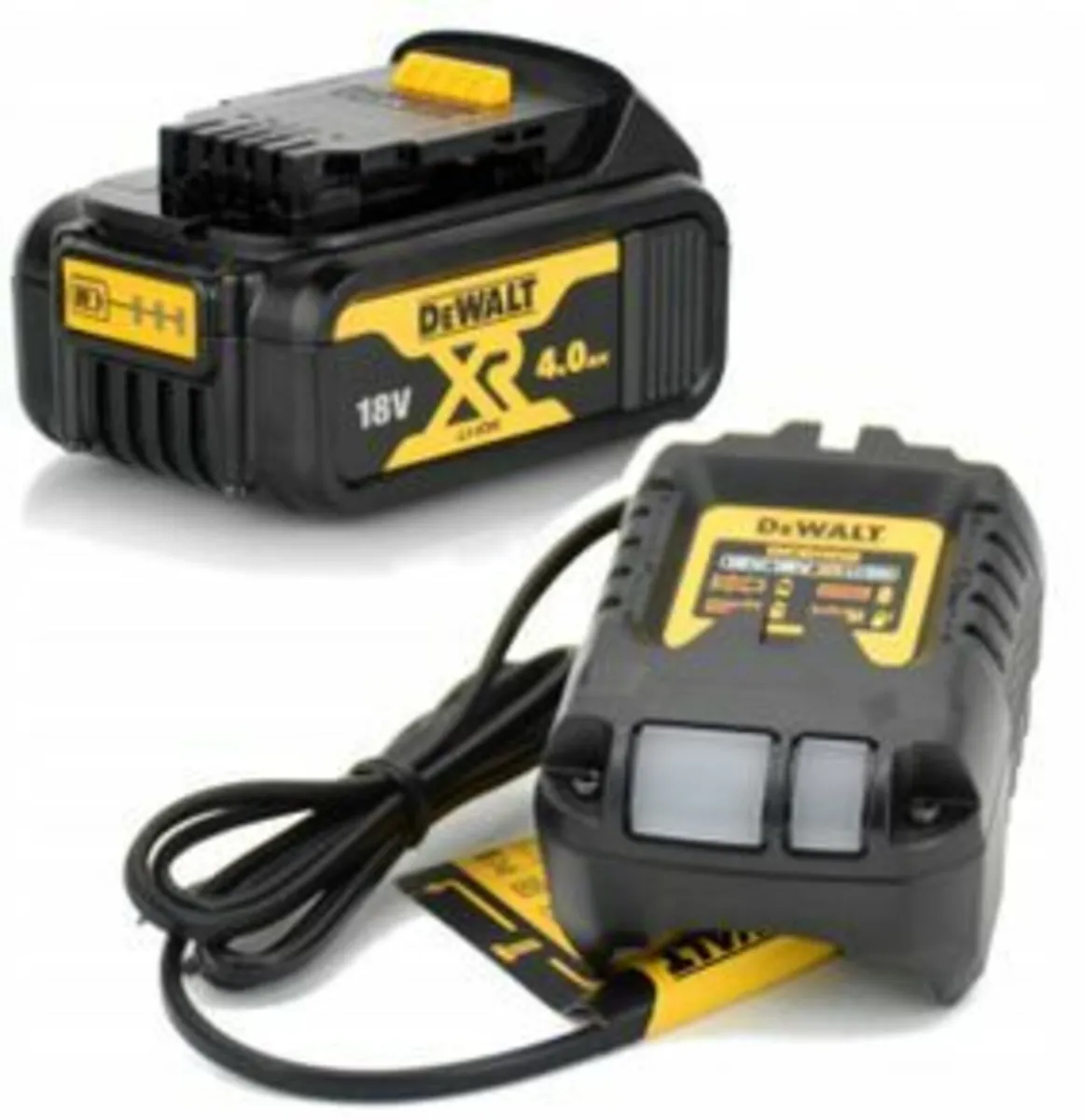 Dewalt 18v Dcb182 4ah Battery & Dcb1102 Charger