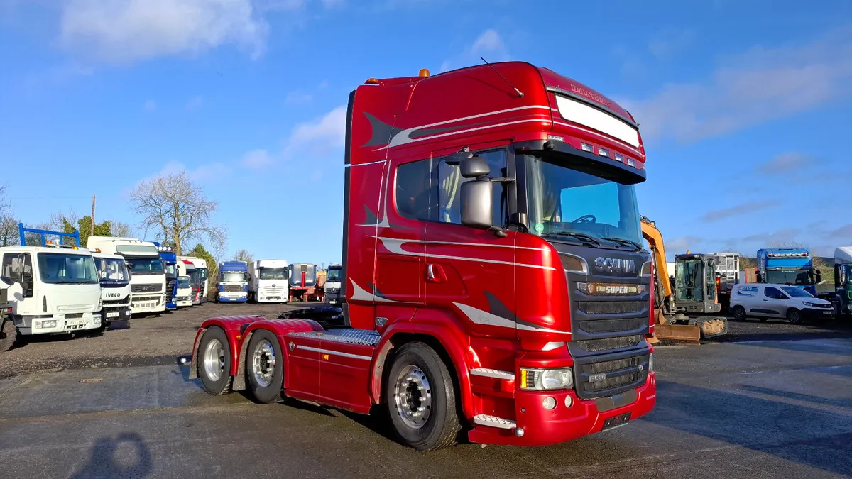 2014 Scania R580 Red Passion ,6x2 , Pumping  Gear - Image 1