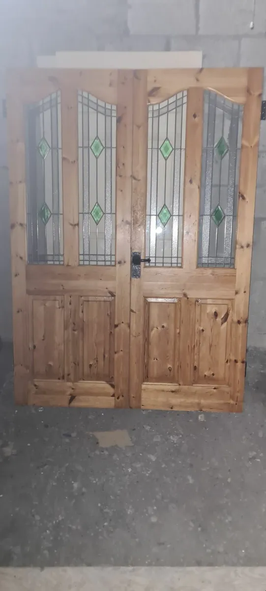 Double Pine internal partition doors - Image 2