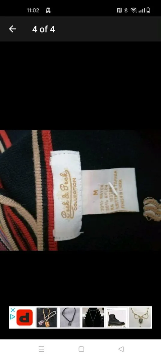 Ladies Peck and peck designer vintage quirky tea c - Image 4