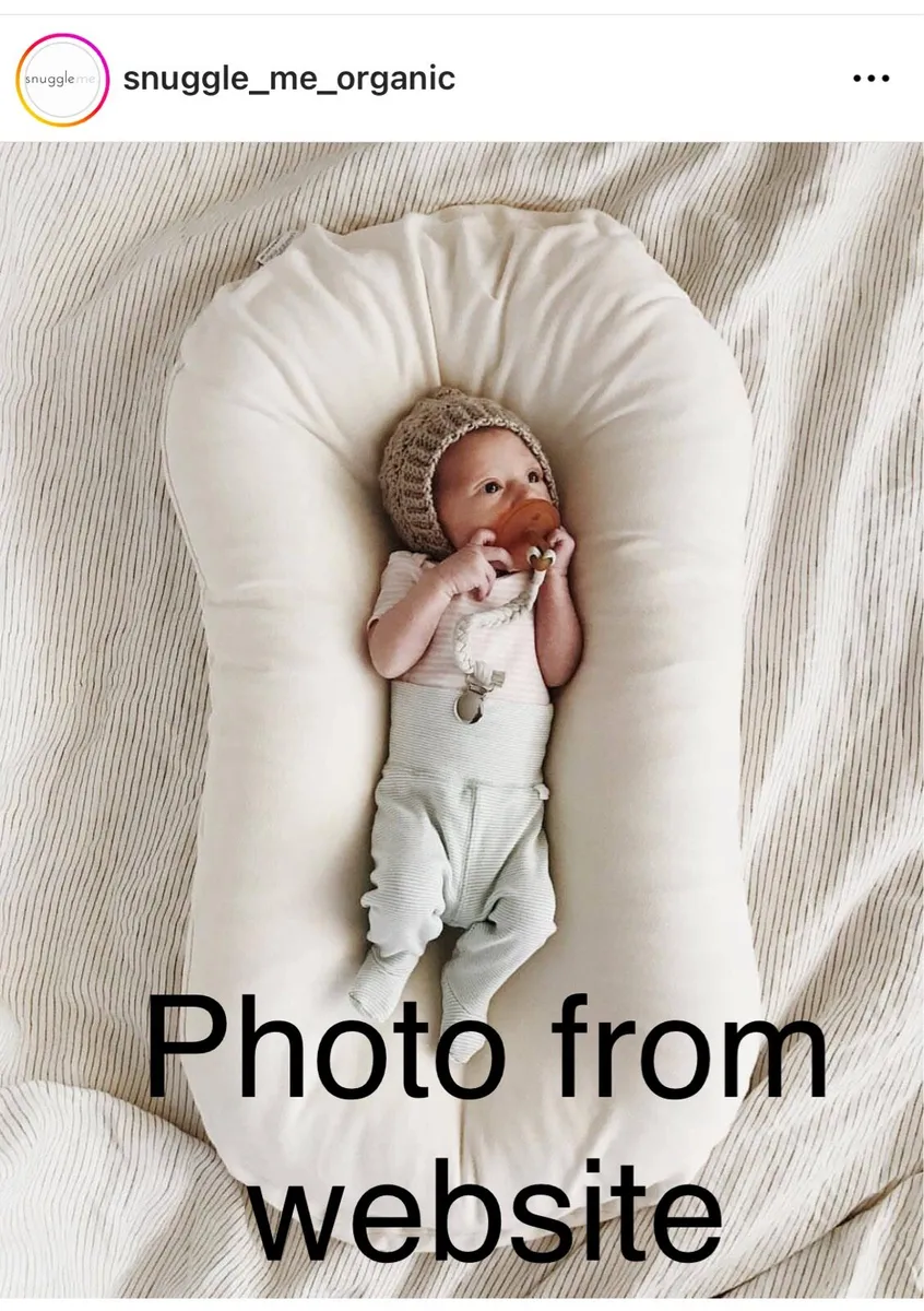 Baby nest/pod (snuggle me organic) - Image 1