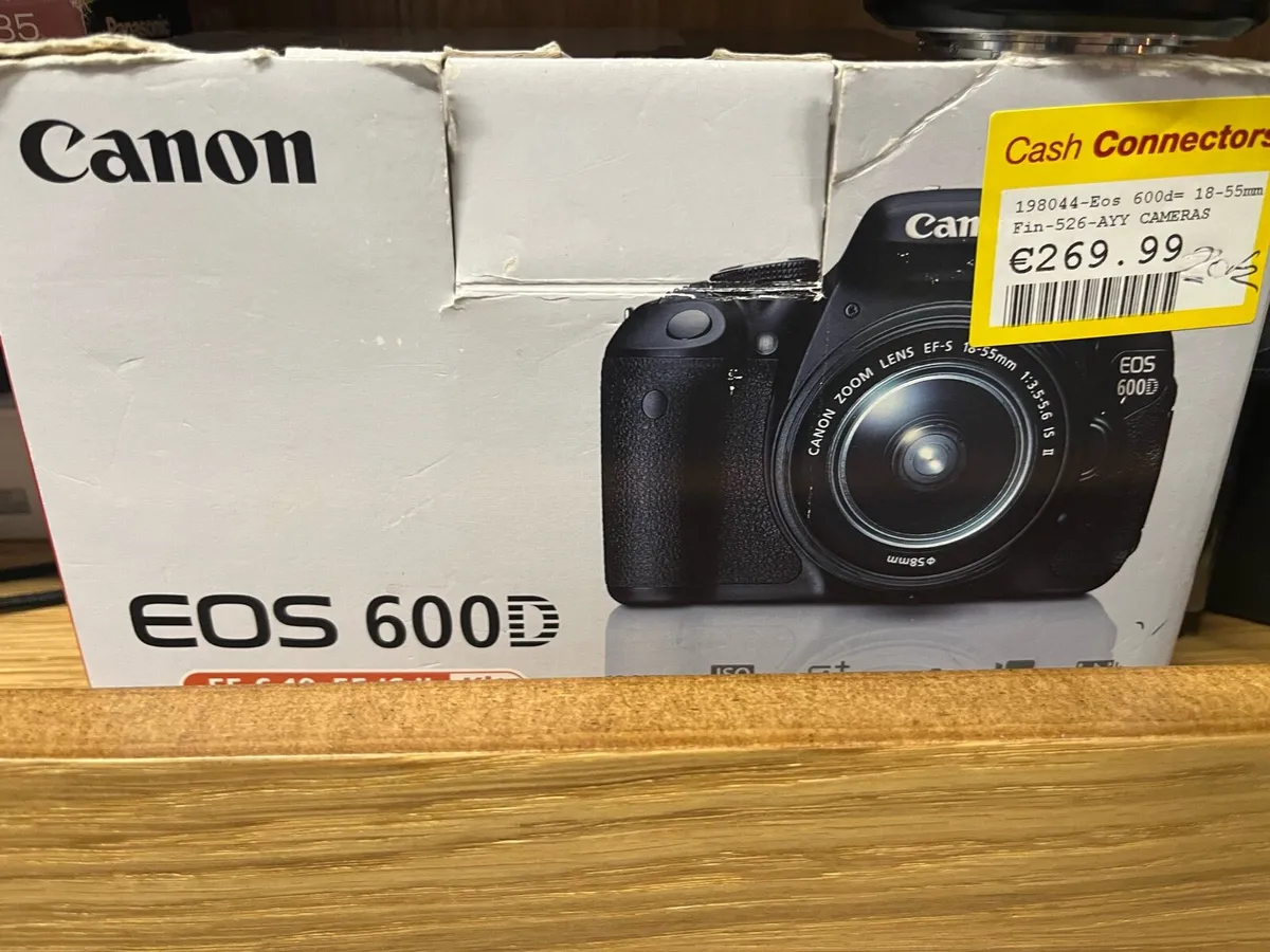 Eos 600D 18-55mm With Box - Image 4