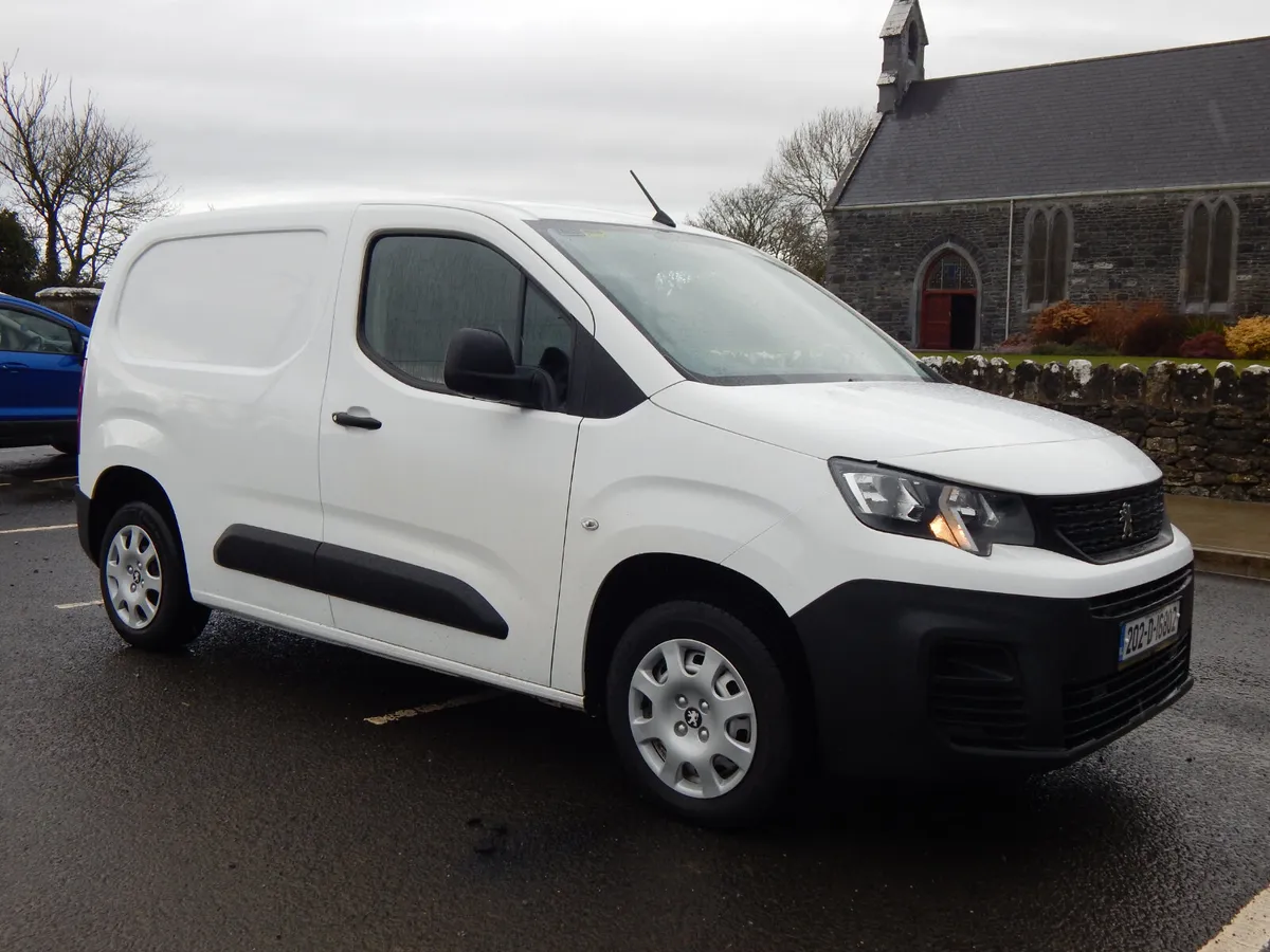 2020 Peugeot Partner 1.5 Tax & Test 07/26 - Image 1