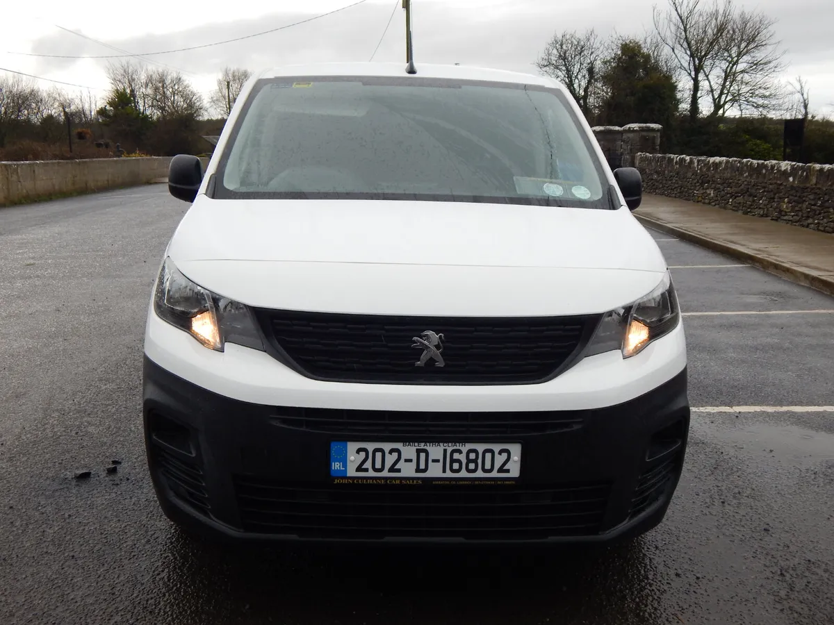 2020 Peugeot Partner 1.5 Tax & Test 07/26 - Image 3
