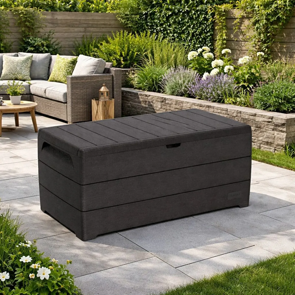 🌟 Durabox 416L Patio Storage Box – Brown - Image 3