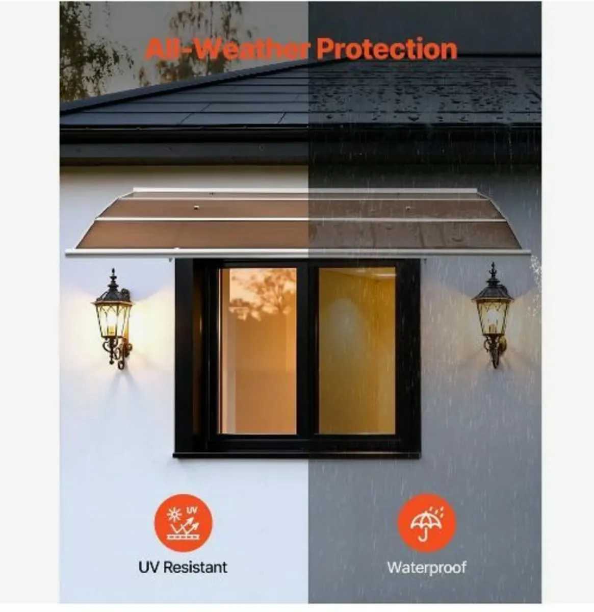 Awnings for Door Entrance, 39 x 59 in - Image 3