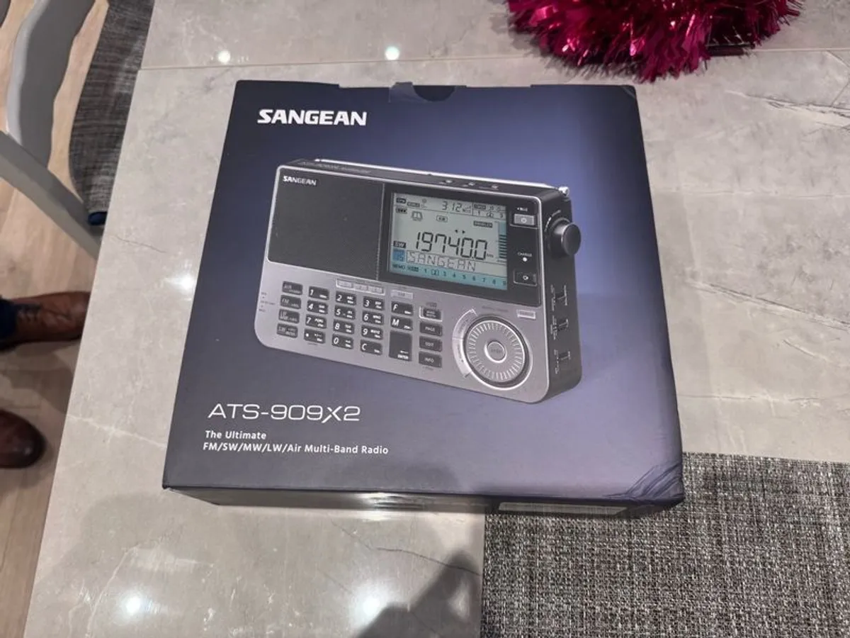 Sangean The Ultimate Radio (ats-909x2) FM/SW/MW/LW/Air Multi-Band Radio - Image 1