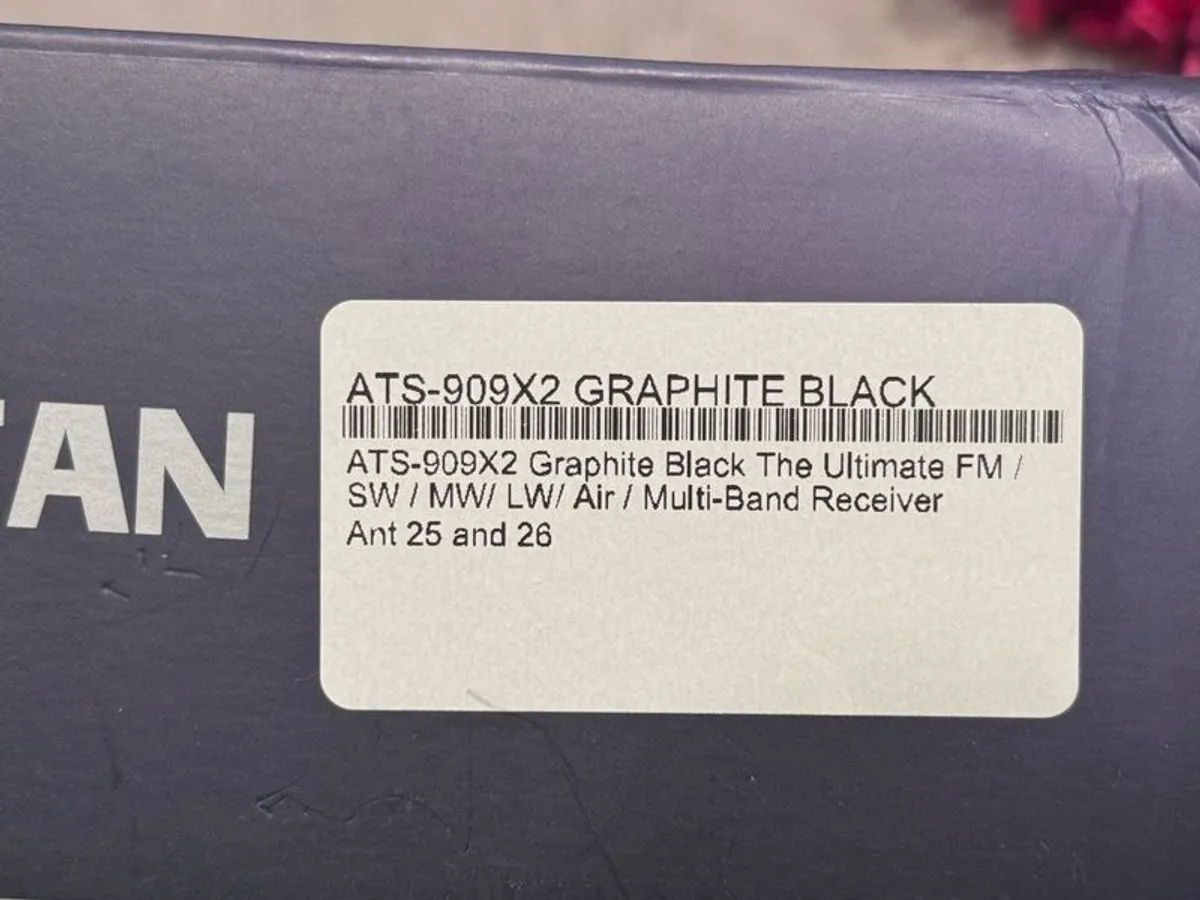 Sangean The Ultimate Radio (ats-909x2) FM/SW/MW/LW/Air Multi-Band Radio - Image 3