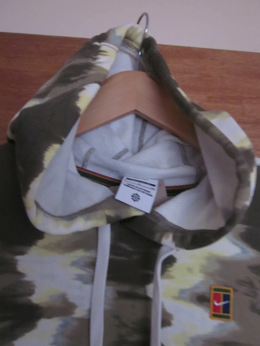 Nike Mens Court Heritage Fleece Tennis Hoodie New - Image 4