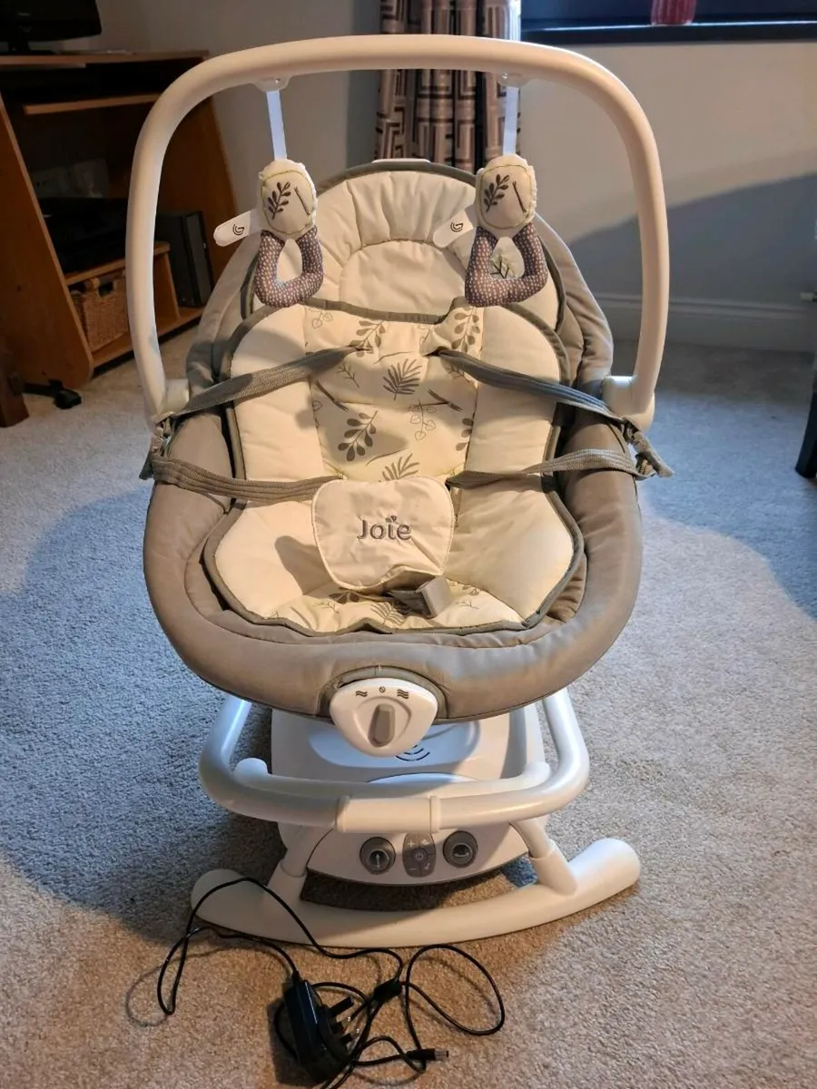 Joie Emeri 2-in-1 Baby Swing and Rocker - Image 1