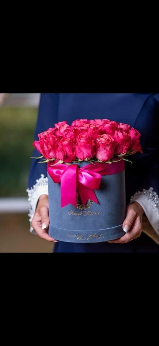 Flower velvet box and Flower online page - Image 2