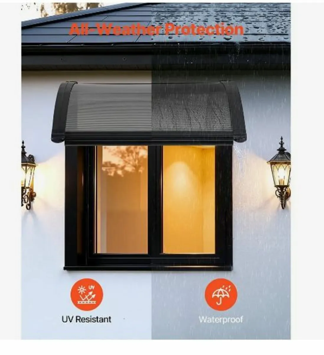 Awnings for Door Entrance, 24 x 24 in - Image 3