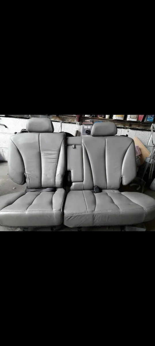 Original Grey Leather Car seats. - Image 4