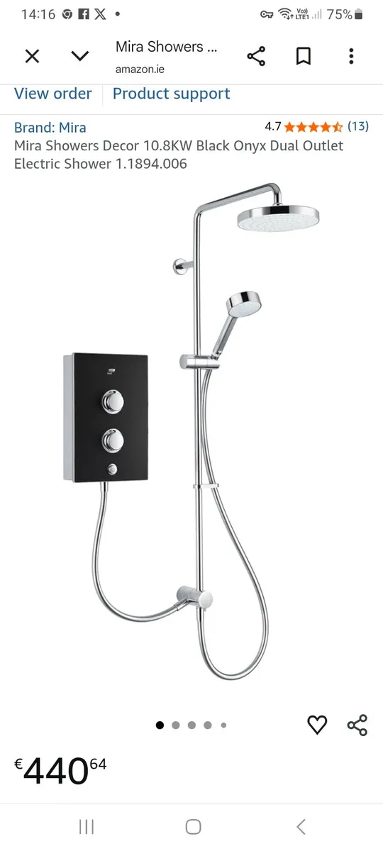Electric shower - Image 1