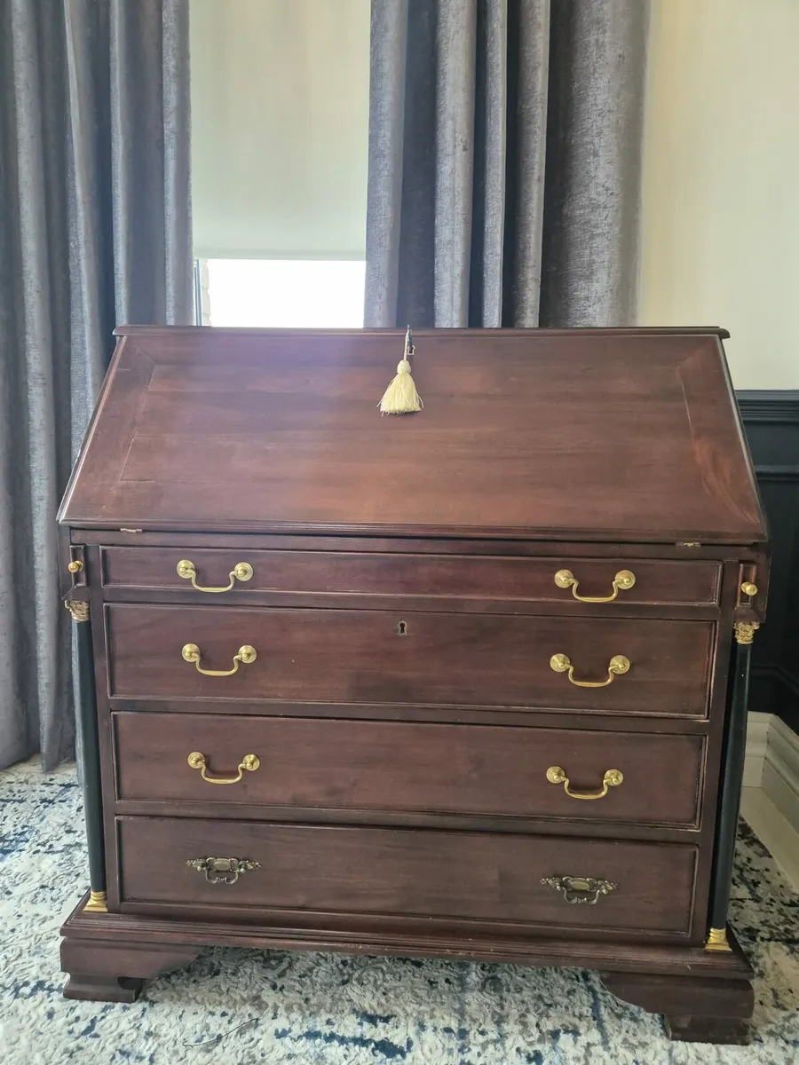 Antique writing desk - Image 2