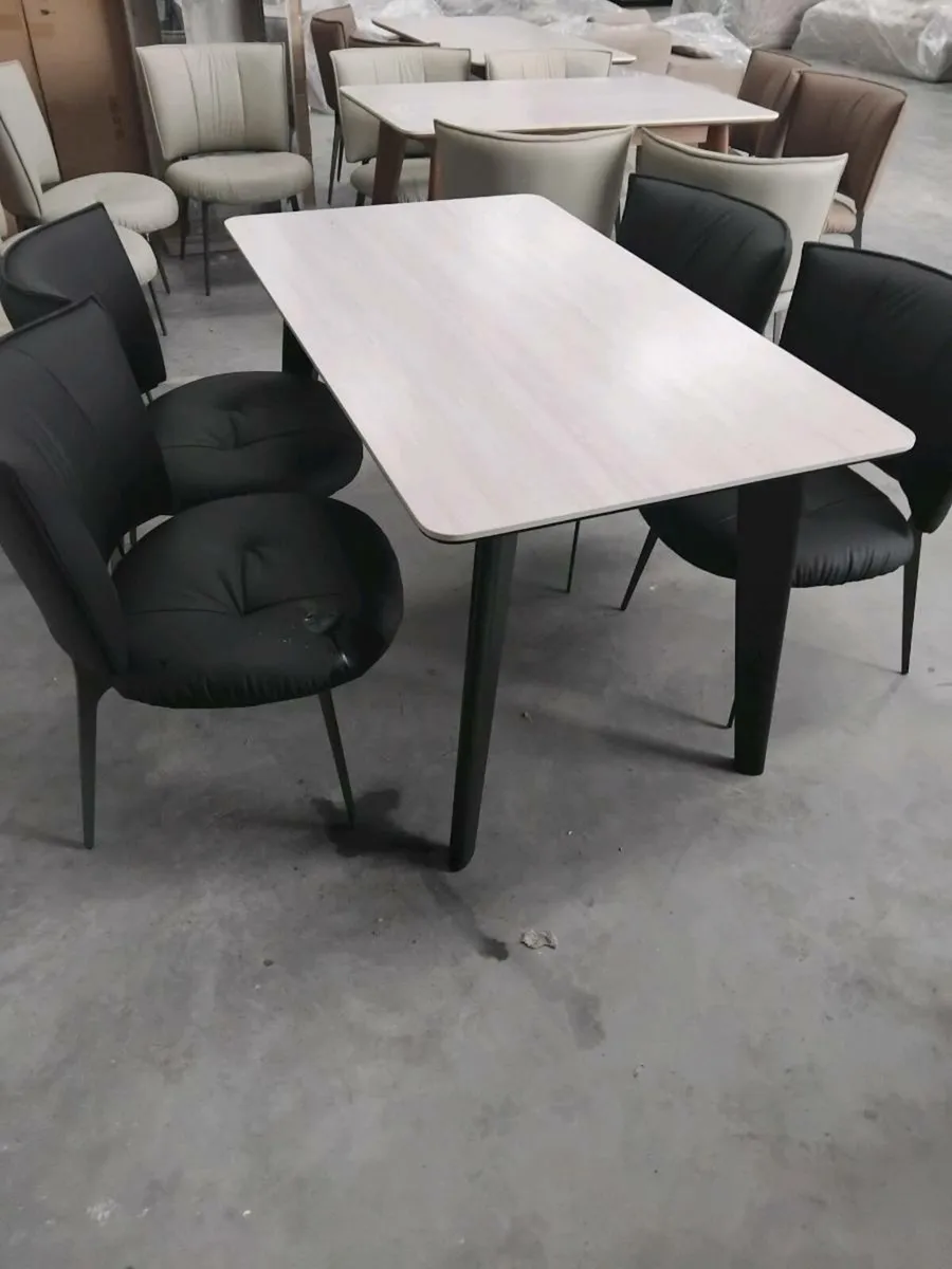 Table and 4 chairs 140 x 80 cms - Image 3