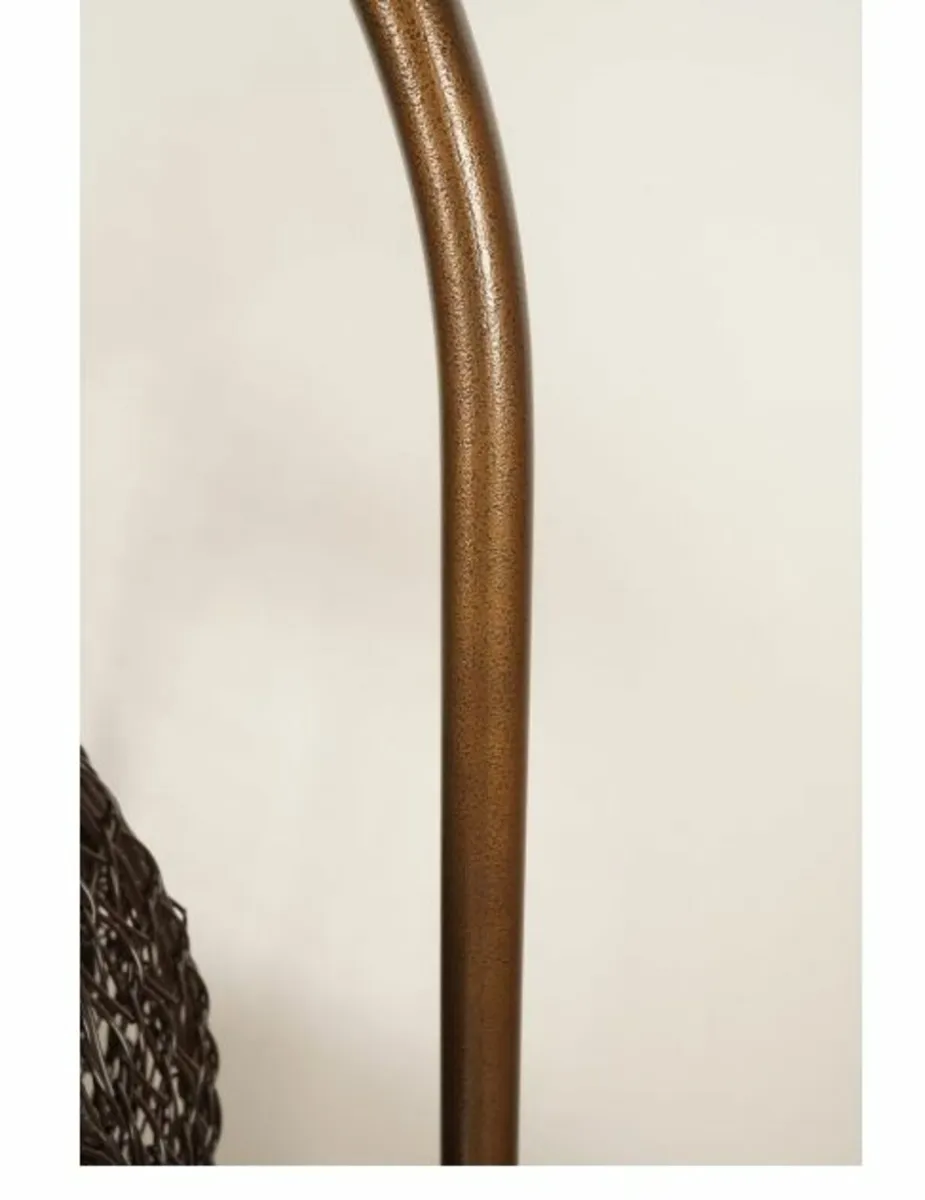 Elegant Double Hanging Egg Chair Weatherproof - Image 4