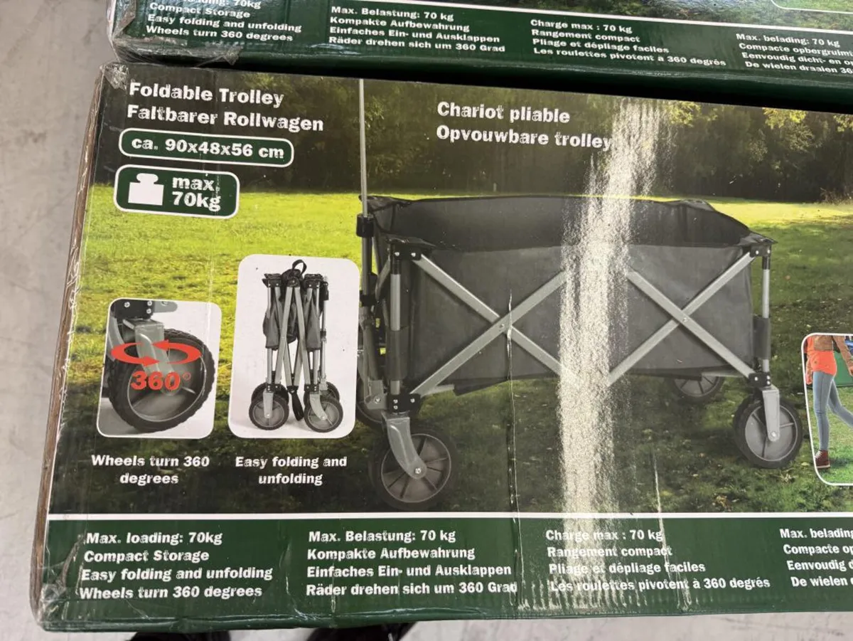 12 x Foldable Trolleys **Online Auction** - Image 3