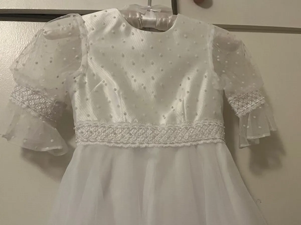 Isabella Holy Communion Dress Age 6-7 - Image 2