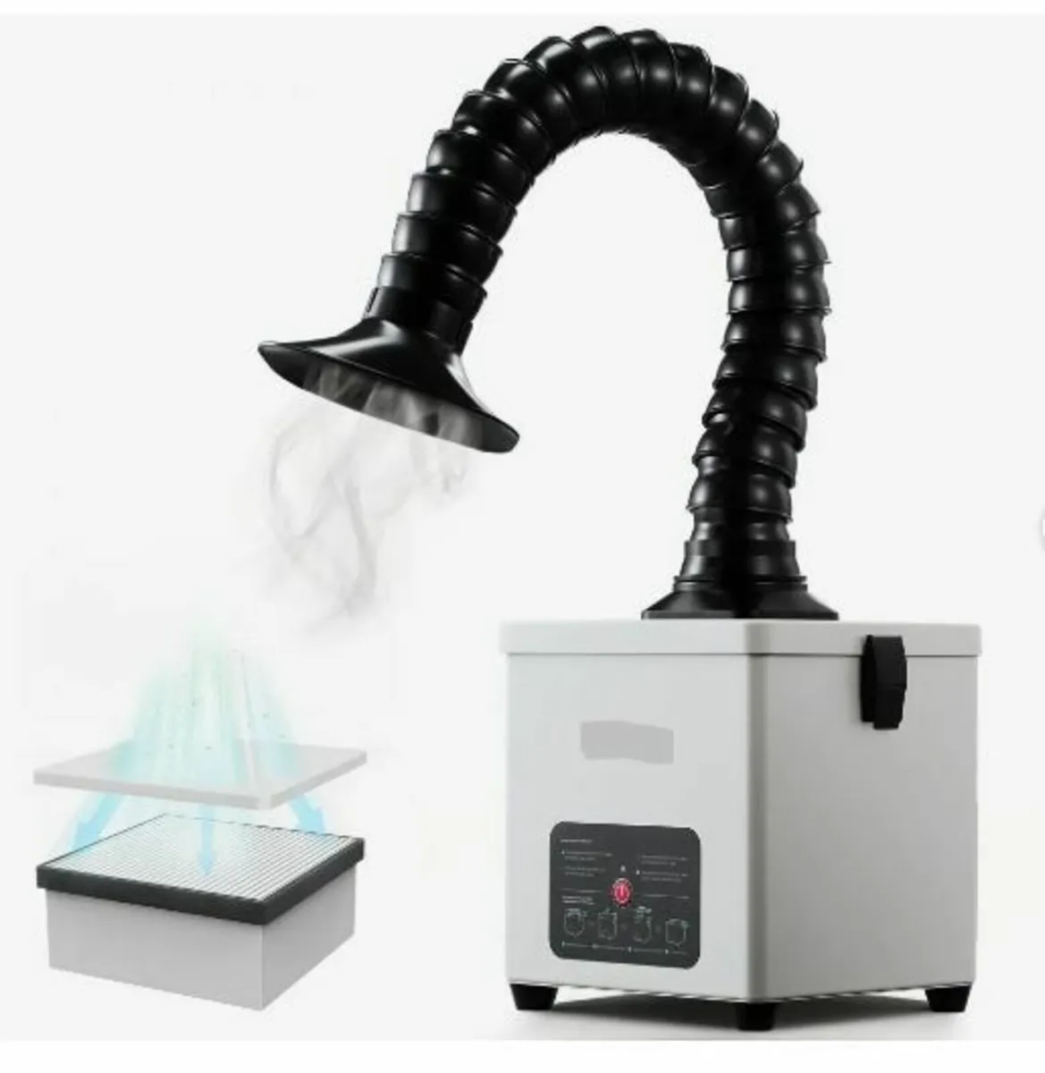 Solder Fume Extractor, 3-Stage Filtration - Image 4