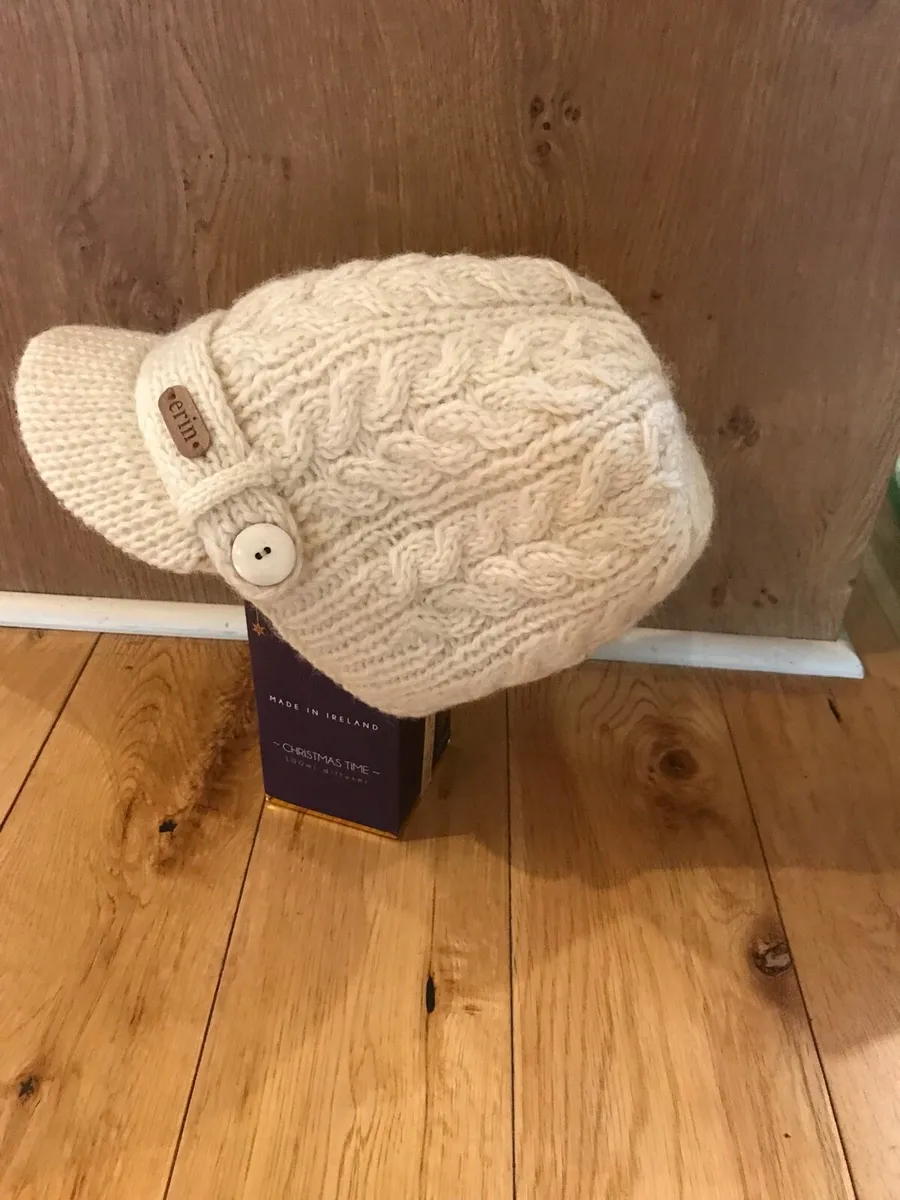 ĪIrish wool peak cap - Image 4