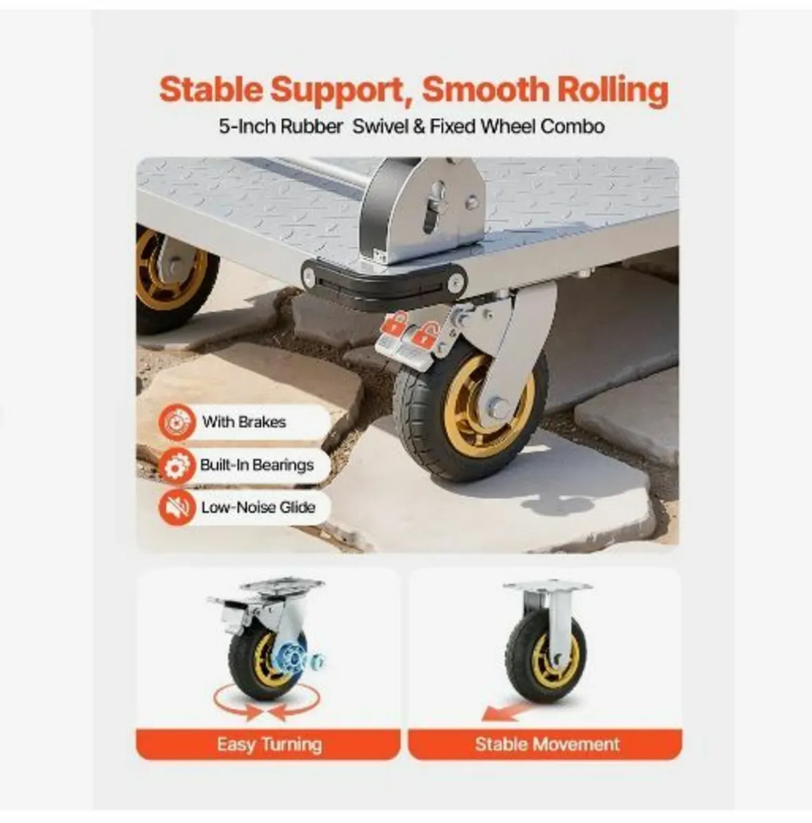 Platform Truck, 907.18 kg Capacity - Image 3