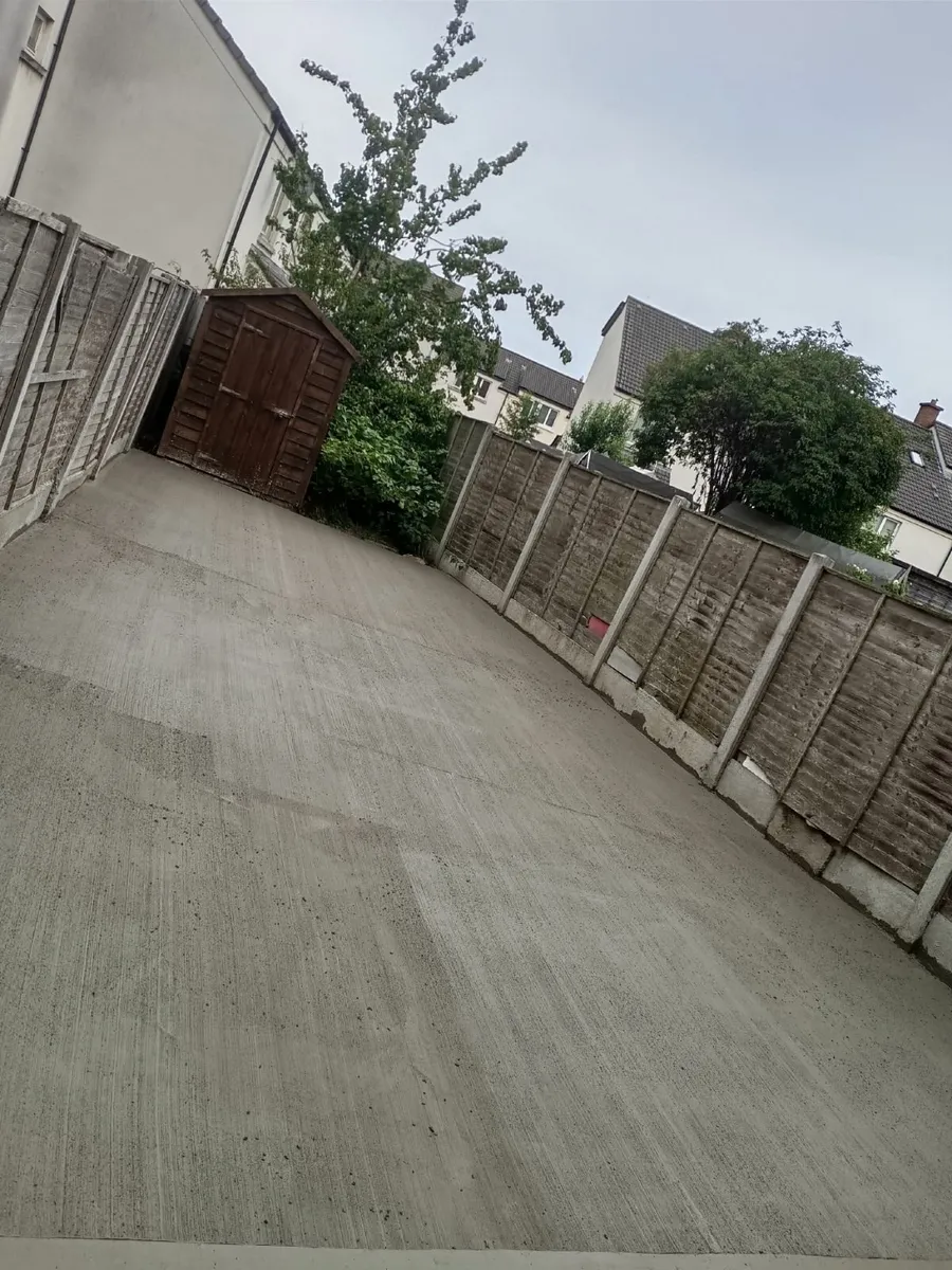 Concrete man for hire