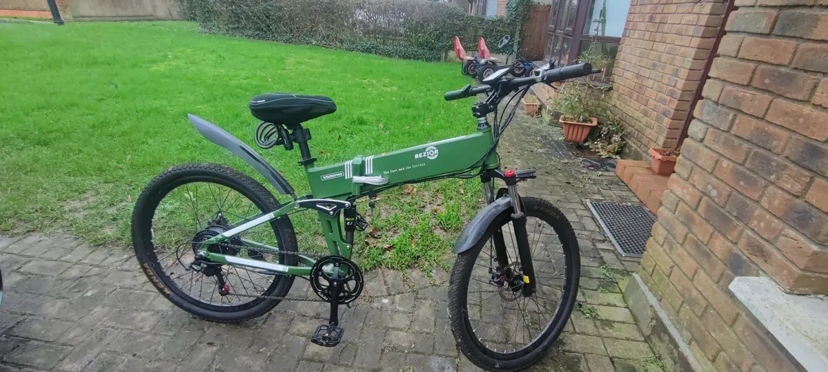 Bezior X500 Pro Foldable E-Bike | 500W | Dual Susp - Image 1